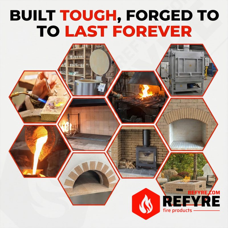 Fire Bricks vs Klompies: 3 Reasons to Choose Refractory for Your Braai, Fireplace, or Pizza Oven 3 REFYRE Fire Bricks South Africa
